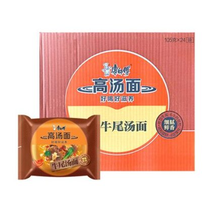 58574 6937962132224 mr kong instant noodles gaotangmian niuweitangmian 105g