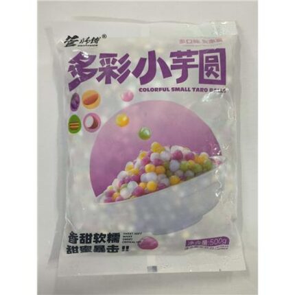 59087 6975176940013 guanshifu colorful small taro balls 500g