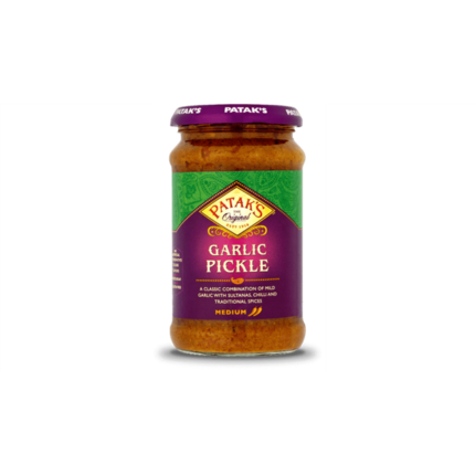 59225 5011308307192 IPAT27 patak's garlic pickle medio piccante 300g