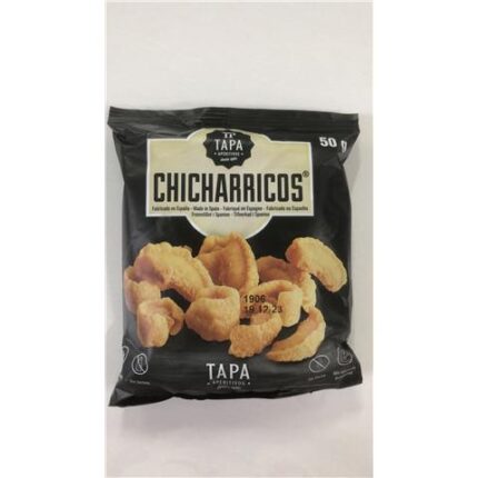 59676 8420331000579 tapa chicharricos cotenne di maiale snack 50g