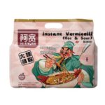 59784 6926410330633 akuan instan vermicelli di riso hot & sour flavor 100gx4pz