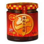 59794 6915993304896 chuannan baojiao niuroujiang 200g hot beef flavor sauce