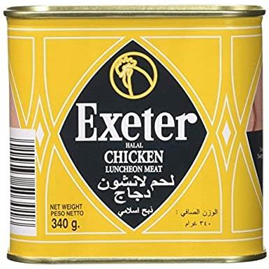 6060 5010436503018 chicken luncheon meat (exeter) 340g