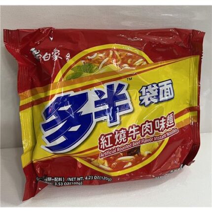 60803 6935270641650 baixiang instant noodles artificial roasted beef flavor 125g