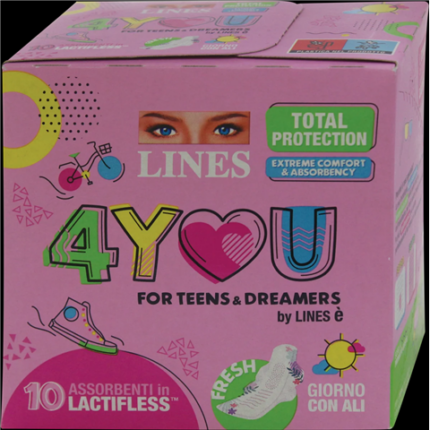 60932 8001480407640 1200777 lines e'4you giorno ali 10pz