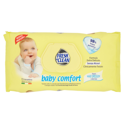 60999 8002340005068 fresh&cl.bim.salviette comfort 72pz