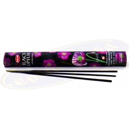 61181 8901810008267 incenso hem opio negro 20 sticks