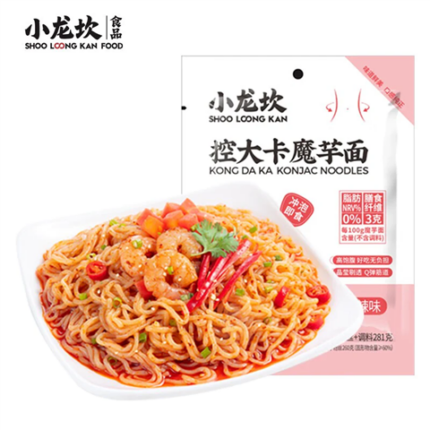 61225 6974780501634 xiaolongkan kongdaka konjac noodles hot 281g