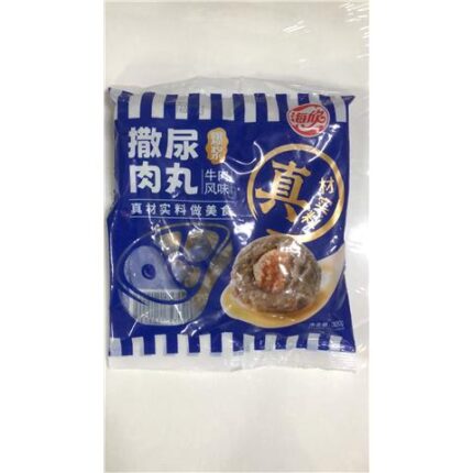 61241 6920732121115 haixin saniaoniurouwan polpette beef flavour 320g
