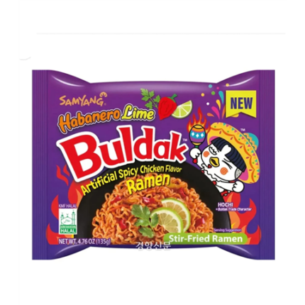 62092 8801073115514 samyang hot chicken ramen habanero lime 135g