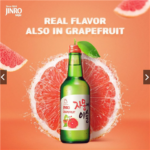 62098 8801048179084 jinro grapefruit soju 13%vol 350ml