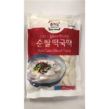 62160 8801024944545 jongga rice cake slice type 500g gnocchi di riso