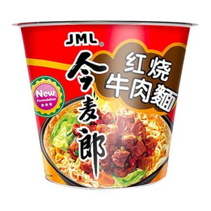 63723 6921555551851 jml instant noodles beef cup 104g