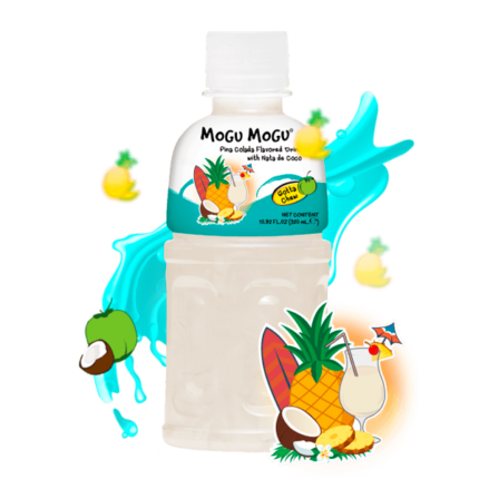 65772 8850389118856 mogu bubble gum drink with nata de coco 320ml