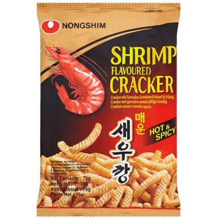 7514 8801043001786 KPRAW1 nongshim shrimp cracker hot 75g