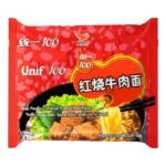 755 6920077402689 unif instant noodle roasted beef 108g