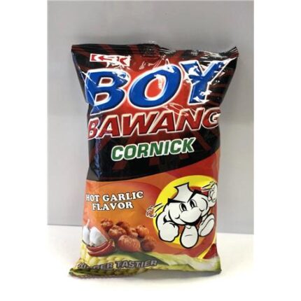 7776 4809011681194 boy bawang cornick gusto hot garlic 100g