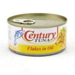 9661 748485102931 PMTUN1 century tuna flakes in oil 140gr