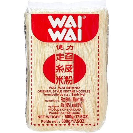 984 8850100207029 TPWAI1 waiwai brand oriental style instant noodles vermicelli di riz 500g